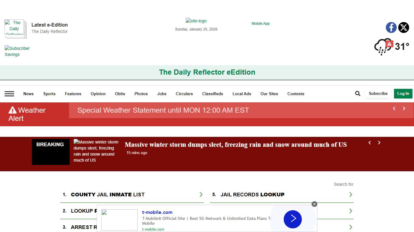 Jail Bookings reflector.com